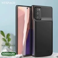 6000mah battery charger cases for samsung galaxy note 20 ultra 5g battery cover powerbank case for samsung note 20 charging case