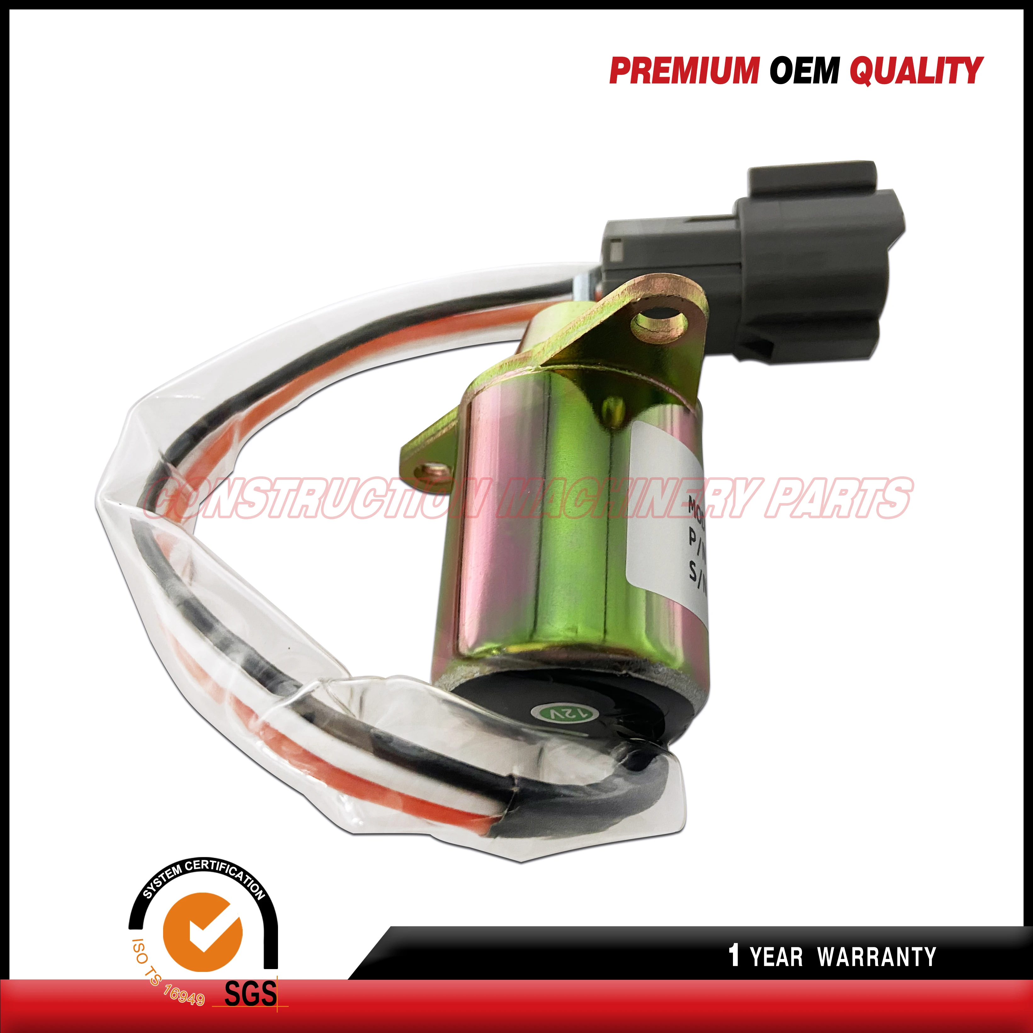 Volts para Yanmar Atacado Parar Solenóide 119233-77932 119233-77931 425-35925 1503es-12s5suc12s 12 3tnv88-bptb2 Peças e acessórios do gerador