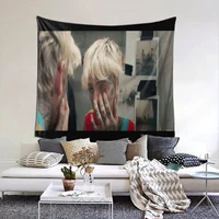 lils peeps 1 tapestry hip hop rap tapestry wall bedspread aesthetic hanging blanket for living room