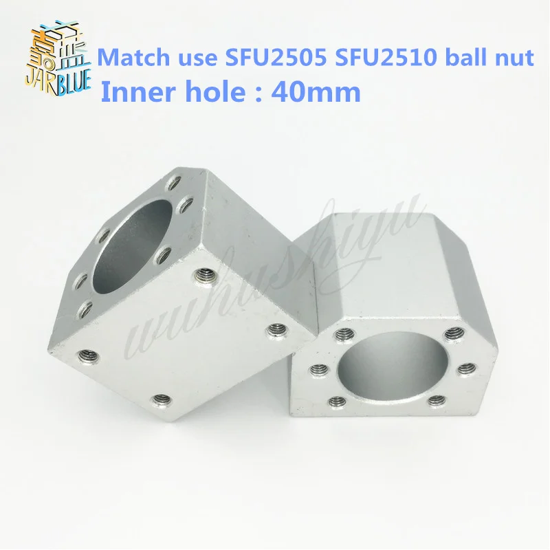 1 шт. SFU2505 SFU2510 алюминиевая шариковая гайка для 2505 25 мм Корпус держатель кронштейн