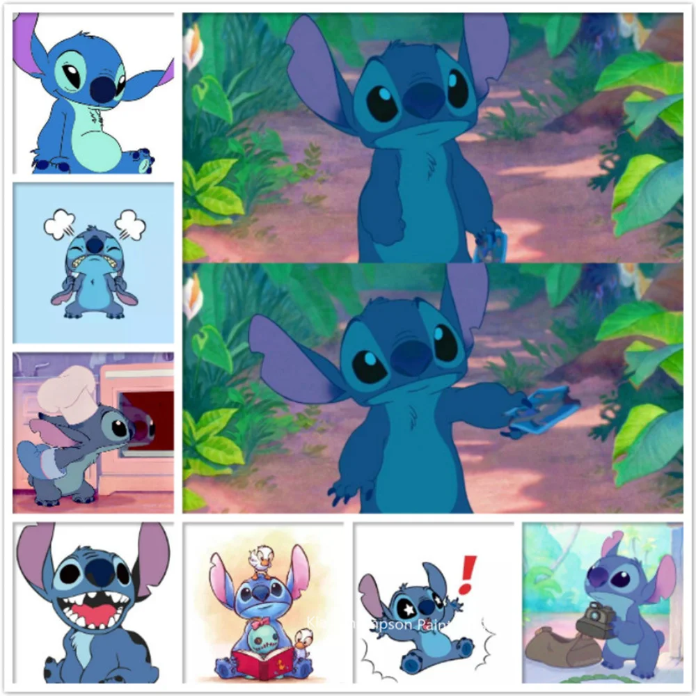 

Disney 5D Diamond Painting Set Cuadros Broderie Cartoons Animal Mosaic Stilson Cross Stitch Kit Diamond Embroidery Full Kit Gift