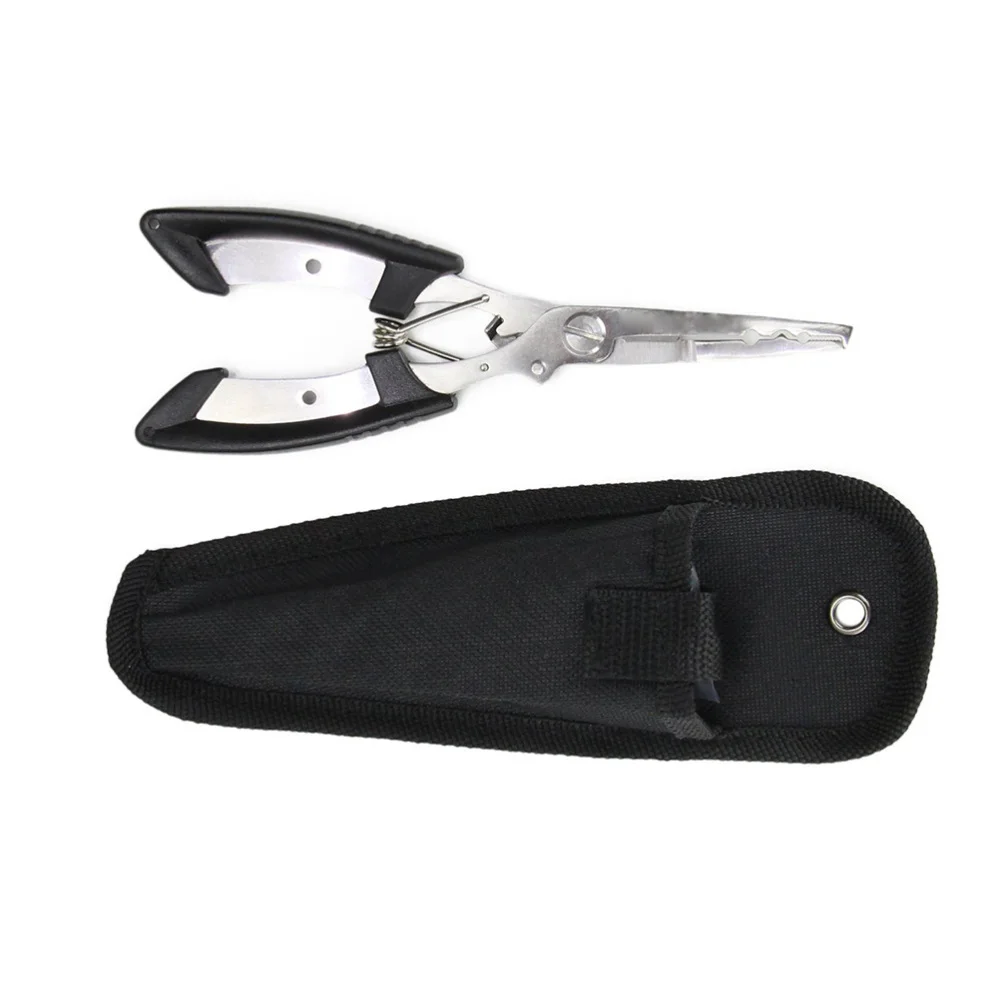 

Multifunction Fishing Scissors Pliers Fishing Tackle Tool (Black)