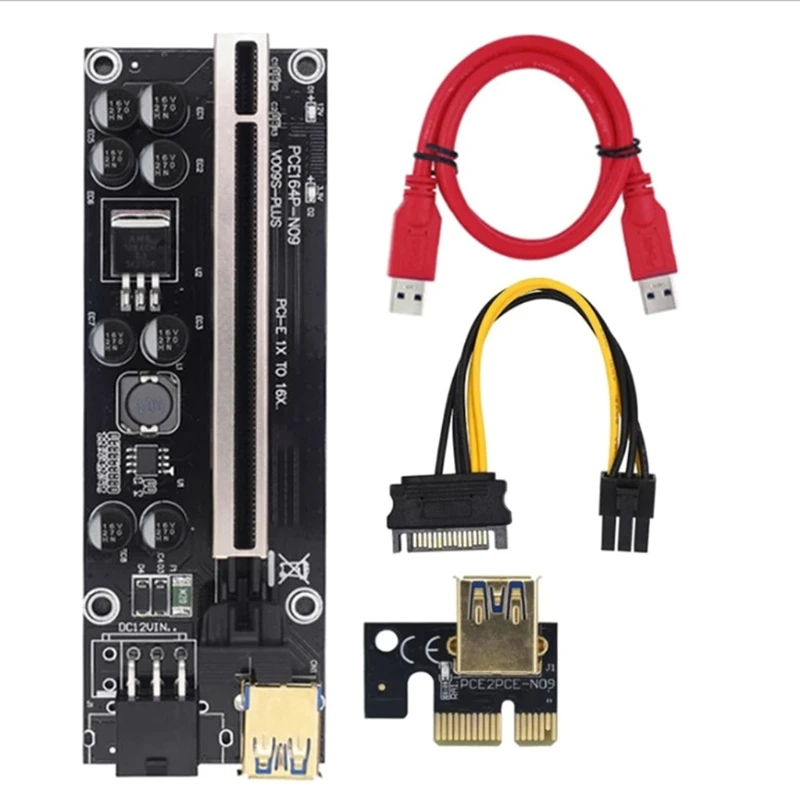 

Usb3.0 Адаптерная карта PCI-E 1X 4x 8x 16x, расширитель адаптера, карта PCI E, видеокарта D7WC