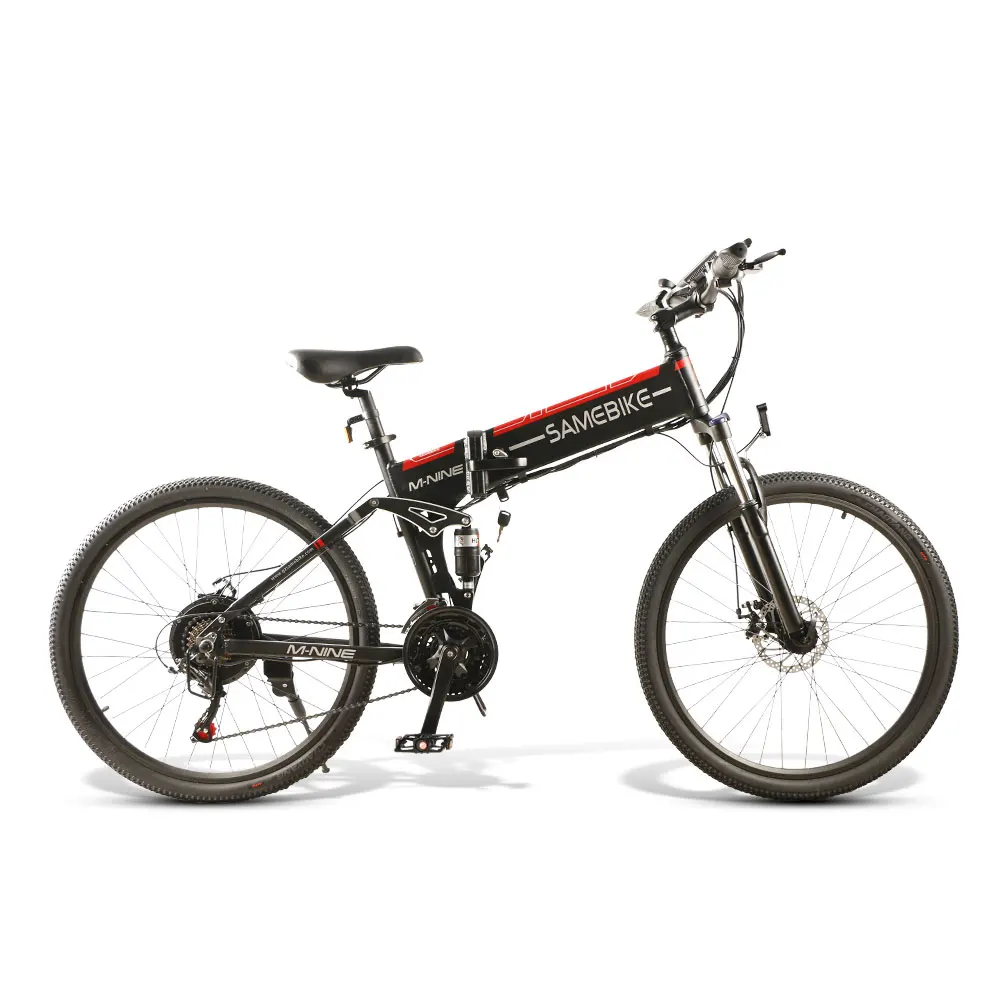 Samebike LO26BKFT 26" Aluminum alloy Electric Bicycle 48V 10AH 500W Bike e-Bike 21S Shifting Spoke Wheel 20" Tire | Спорт и