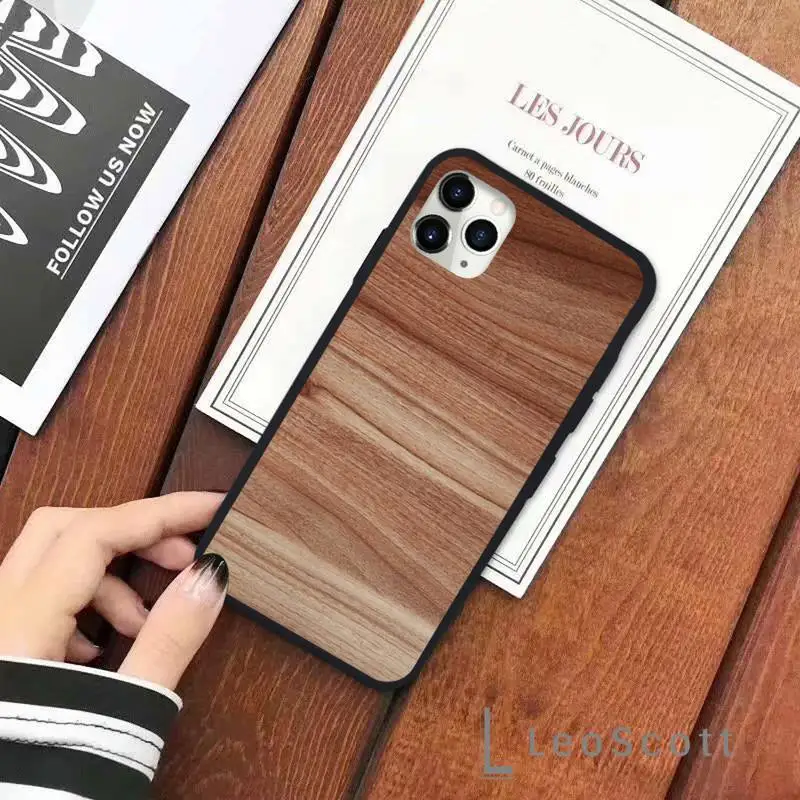 

wood Phone Case for iPhone 11 12 mini pro XS MAX 8 7 6 6S Plus X 5S SE 2020 XR
