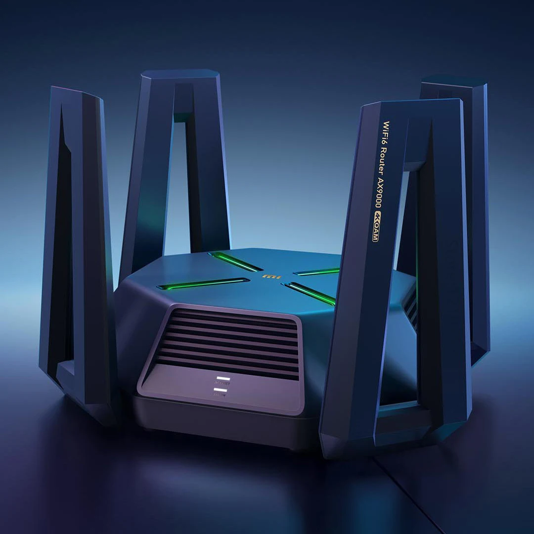 2021 Xiaomi Mi AX9000 AIoT роутер трехдиапазонный Wi Fi 6 Беспроводная сетевая сеть VPN 1 ГБ USB3.0