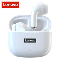 lenovo lp40 new upgraded bluetooth earphone tws wireless headphone mini music headset with mic noise cancelling in ear earbuds