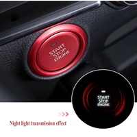 for mazda cx30 accessories cx 30 cx 30 2020 2021 car start button decoration patch decrative sticker interior modification parts
