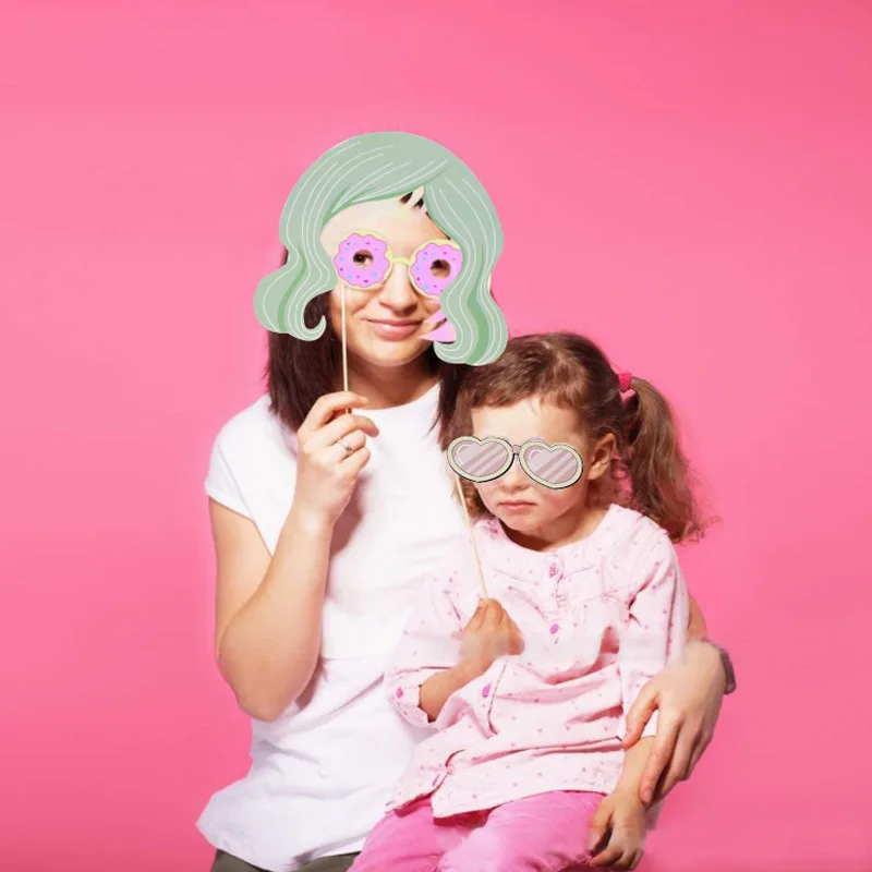 29 шт. реквизит для Фотокабины в виде единорога |