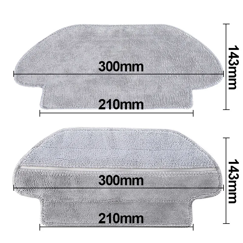 Фильтр НЕРА роликовая щетка боковая Швабра тряпка для Xiaomi Mijia Mop P STYJ02YM Conga 3490 Viomi V2