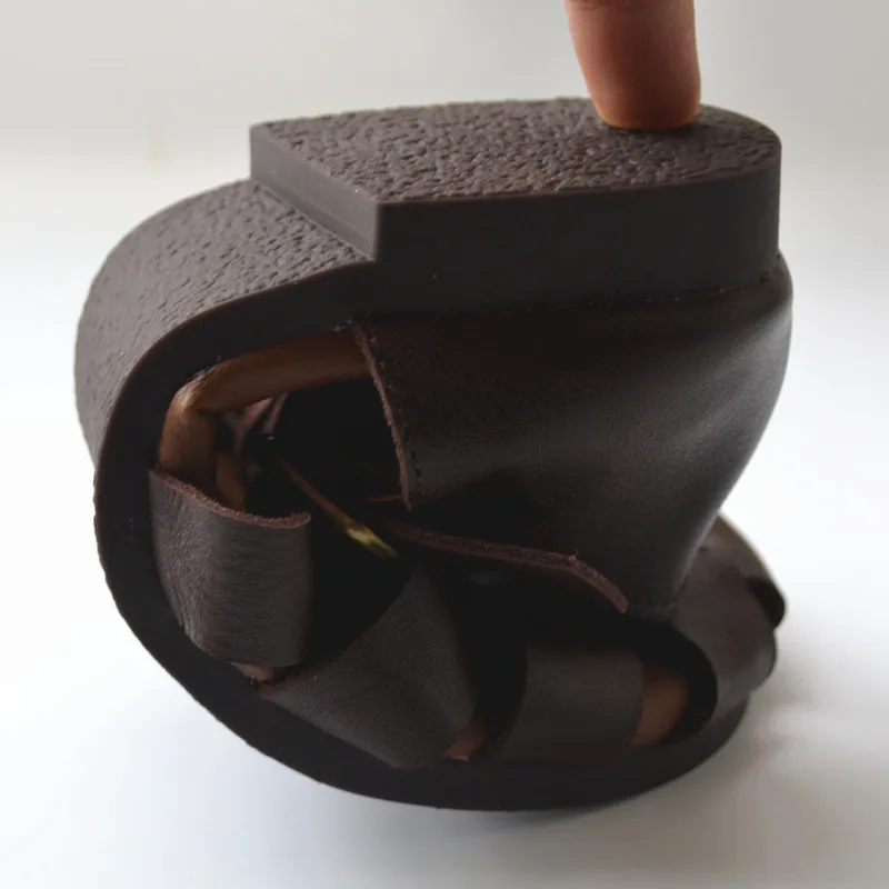 

Woman Genuine Leather Gladiator Sandals Women Breathable Ladies Rome Sandals Summer Shoes 2021 Womens Sandals Flat Female Shoe