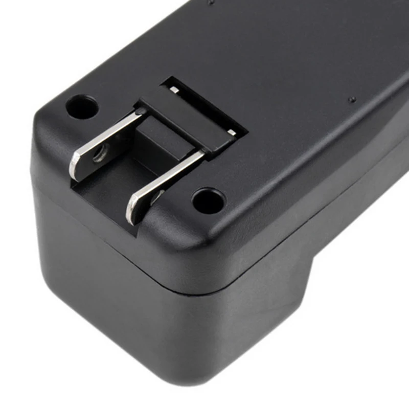 Universal 18650 Battery Charger Adapter 3.7V 500ma 1/ 2 Slots Intelligent power off IC EU US Plug for rechargeable | Электроника