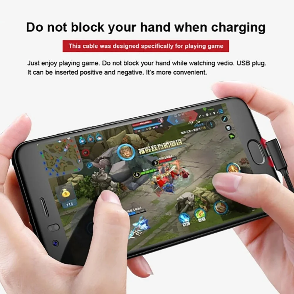 Кабель для быстрой зарядки Micro USB Type C 90 градусов длина 1 м|Переходники и адаптеры| |