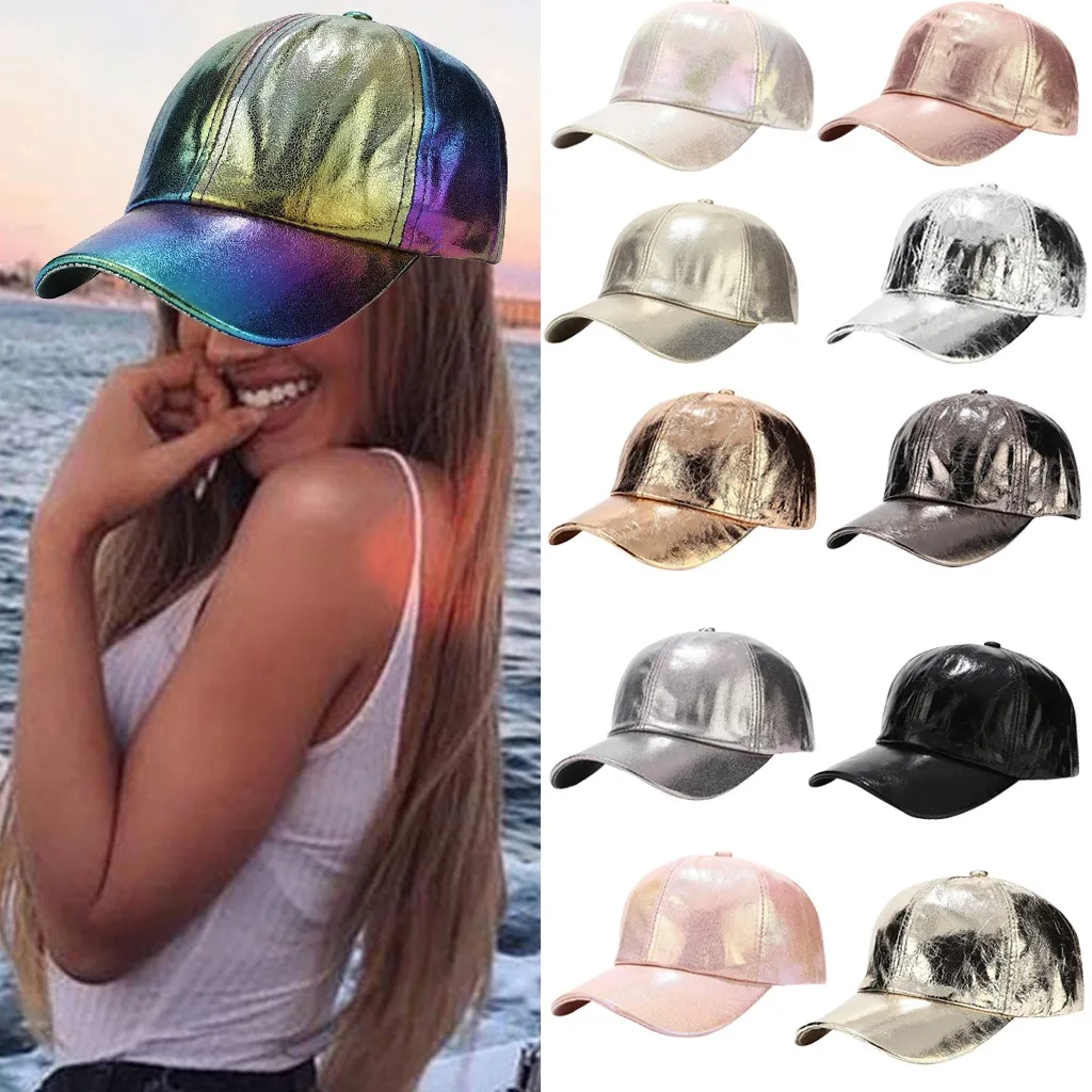 Летняя женская бейсболка с нейтральной плиссировкой в стиле хип хоп панк Кепка