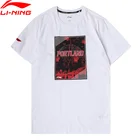 Мужская баскетбольная майка Li-Ning CJ McCollum портландская Классическая майка из хлопка и полиэстера спортивная майка с подкладкой AHSQ219