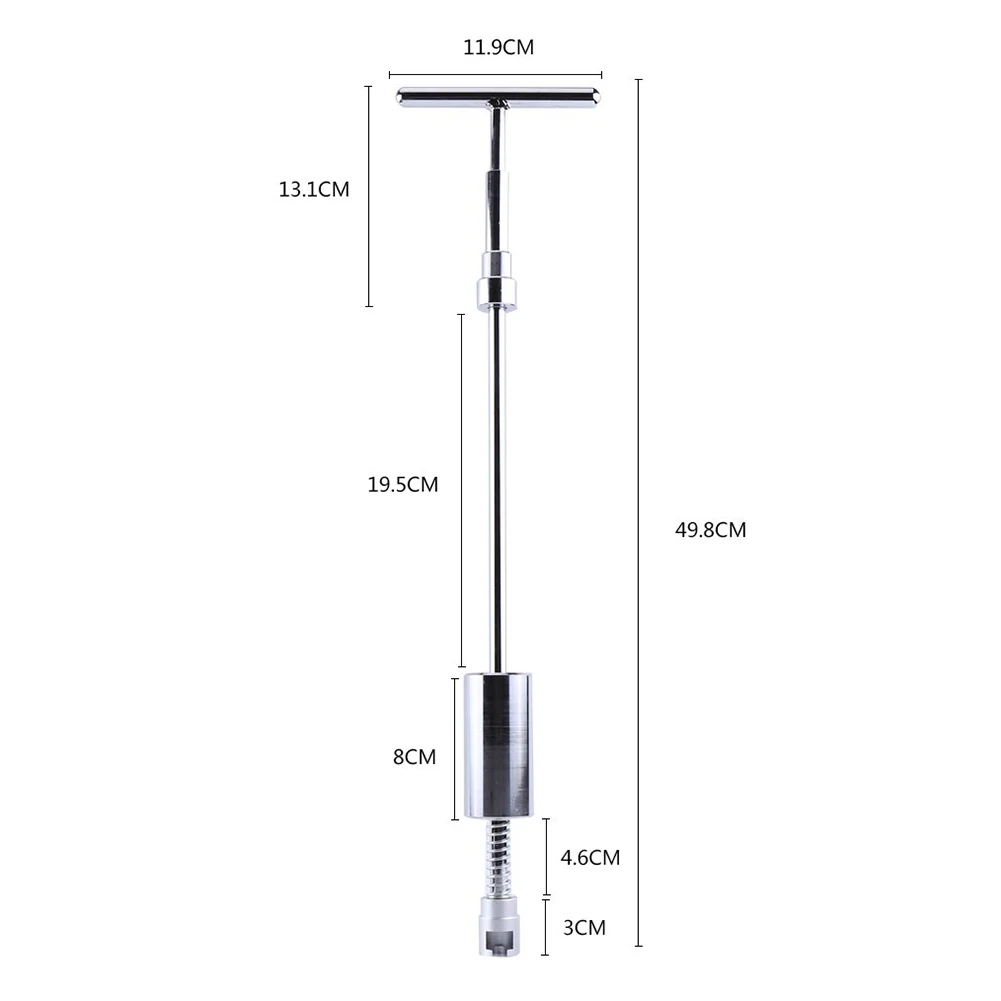 Набор инструментов для ремонта вмятин автомобиля Т-образный вытяжной молоток 2 в