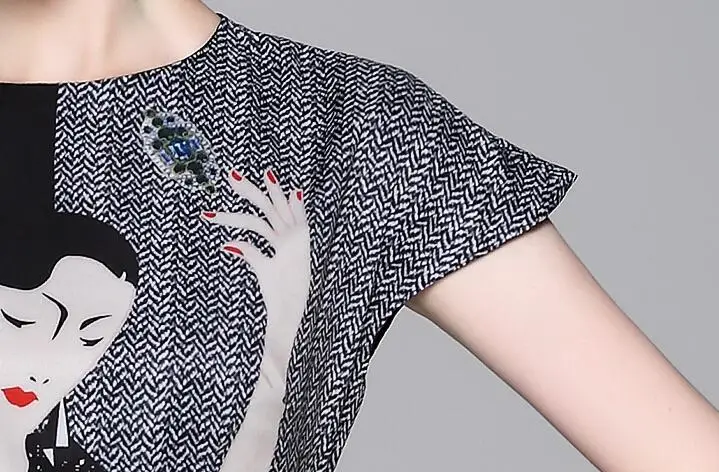 Женское платье карандаш средней длины модельное дизайнерское в стиле High Street с