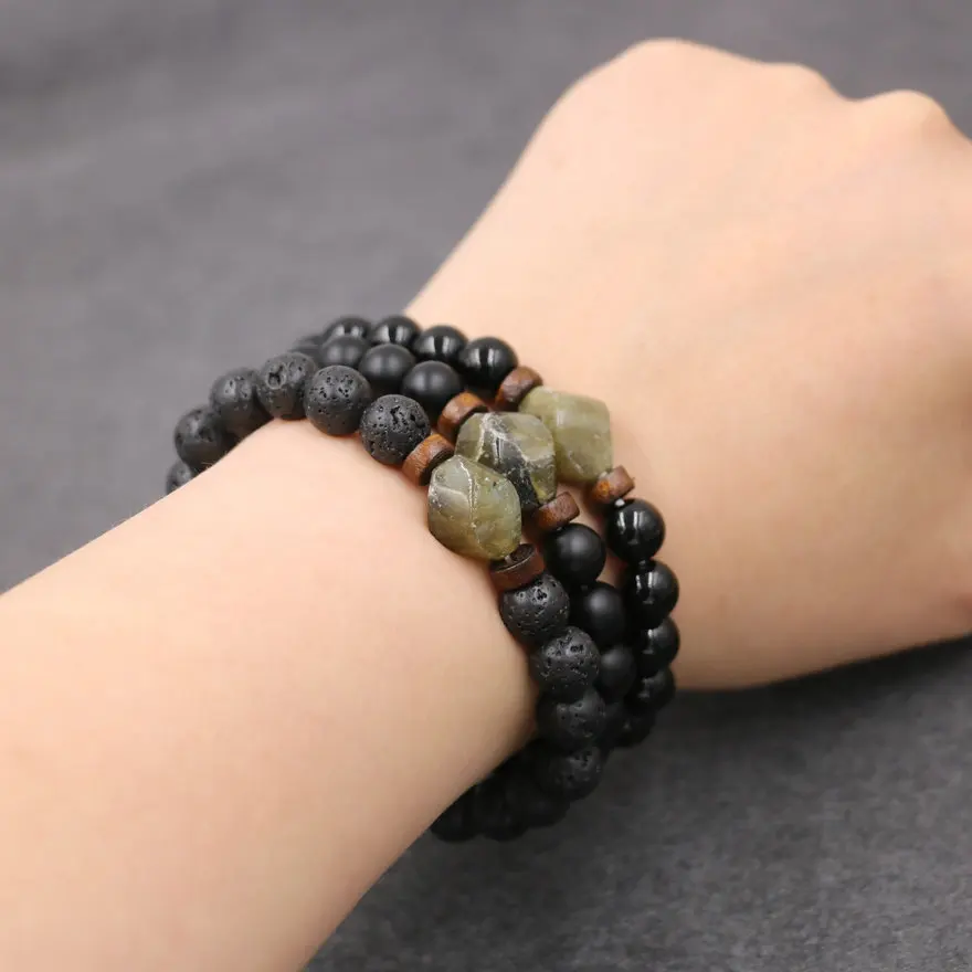 Модные натуральные бриллианты и браслеты для женщин браслет с бусинами из