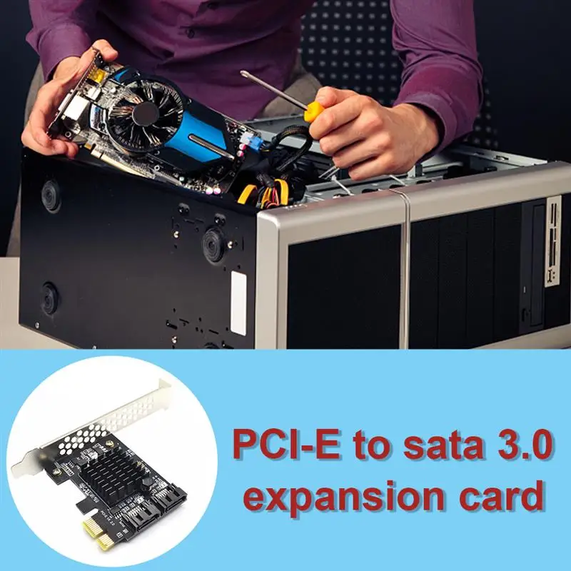 плата расширения pcie к sata 3 плата р