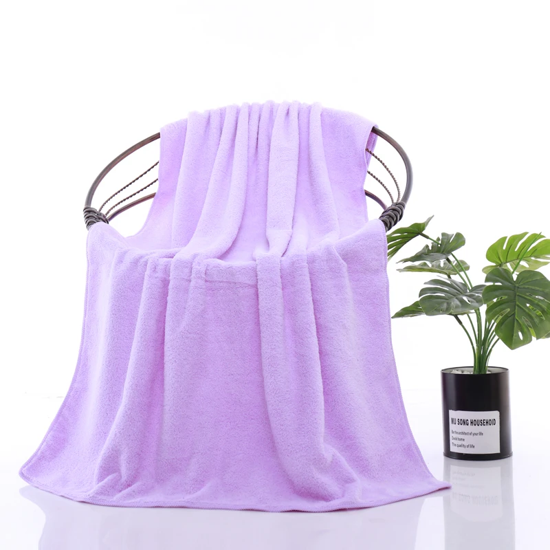 Быстросохнущее банное полотенце набор однотонных полотенец для матери и ребенка