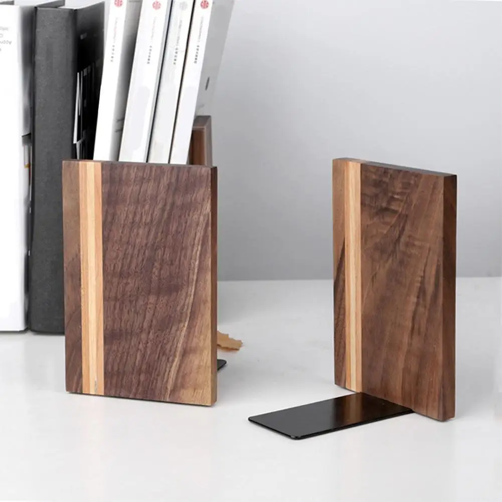 Комплект из 2 предметов орехового дерева частей (по обеим сторонам) l образный