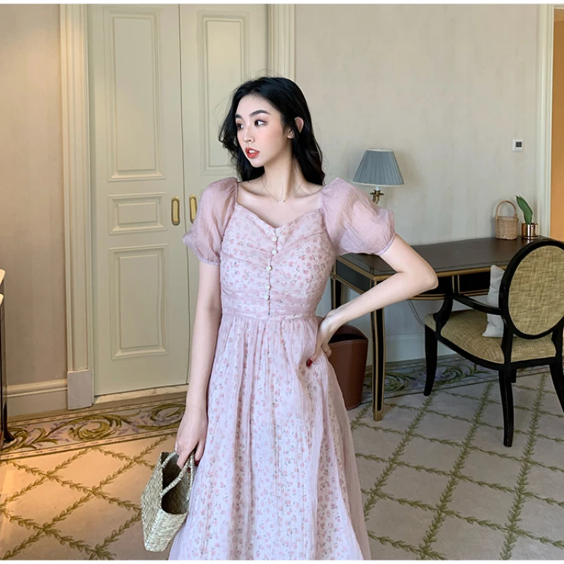 

CMAZ Dresses For Women Summer 2021 Korean Style