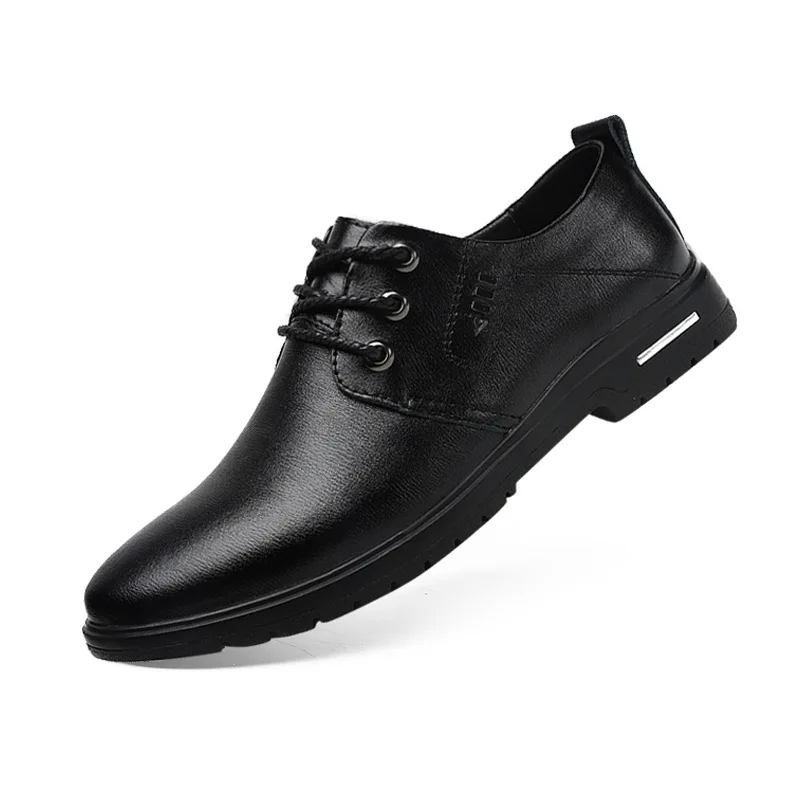 

Formal Business Men's Shoes 2021 New Large Size Men's Leather Shoes Leather Office Large Size Shoes