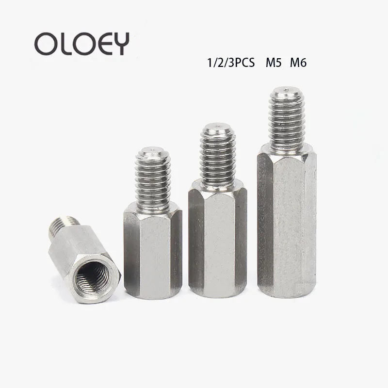 M5 M6 винтовая колонка из нержавеющей стали с одной головкой шестигранная Колонка