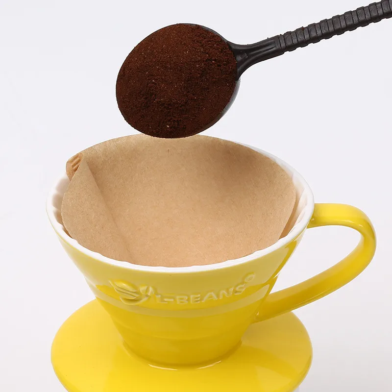 Деревянный Ручной V60 капельный бумажный фильтр для кофе 102 ручной работы фильтры