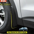 Для Hyundai Santa Fe LX Ix45 2013 - 2018 Santafe Брызговики для стайлинга 2014 2015 2016 Автомобильные Брызговики