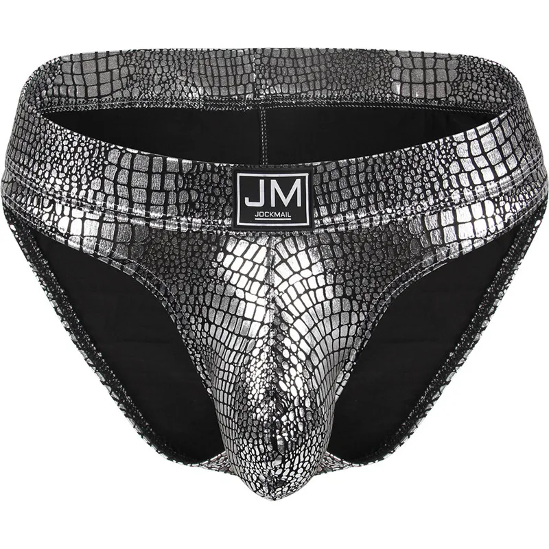 PU Leather Gay Underwear Men Briefs Jockstrap Tanga Homme Slip Sexy Lingerie Erotic Homens Thongs And G Strings Cueca Underpants bikini briefs