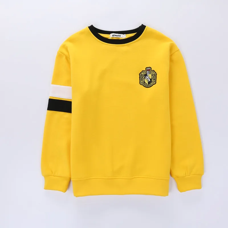 Ravenclaw Толстовка Косплей Слизерин форменная Толстовка костюм Hufflepuff джемпер шарф Гриффиндор джемпер свитер Гермиона Грейнджер