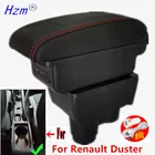 Подлокотник для Renault Dacia Duster 2 3   2018 2019 2020 2021 Автомобильная центральная консоль для хранения автомобильные аксессуары с USB-зарядкой