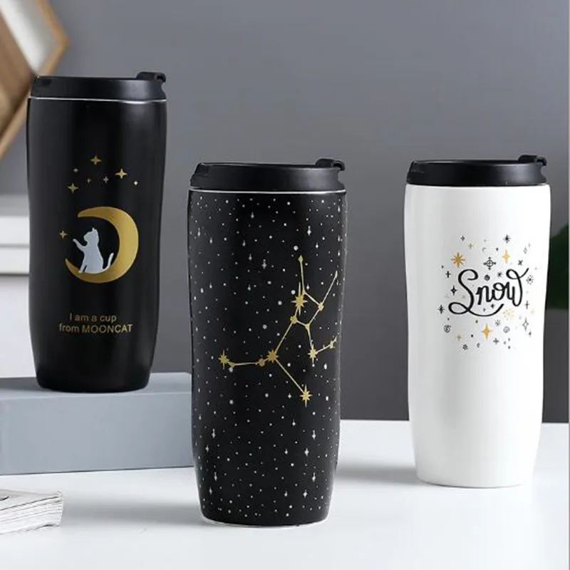 

Керамическая кофейная чашка с крышкой, 480 мл