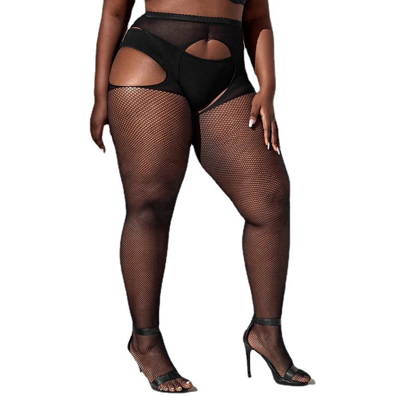 

Женские колготки с открытой промежностью, сетчатые колготки с подвязками, женское белье, нижнее белье для взрослых вечерние вечерняя Клубн...