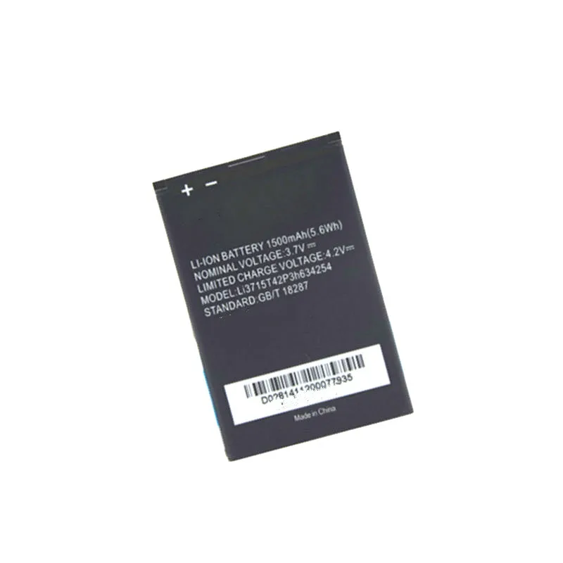 Аккумулятор Westrock 1500 мА · ч Li3715t42p3h634254 для мобильного телефона ZTE Blade G V765M Leo Q1 V765 |