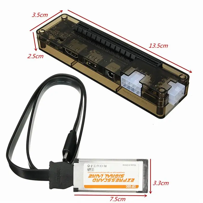 Экспресс-карта Mini PCI-E версия Expresscard V8.0 EXP GDC Beast PCIe PCI внешняя независимая