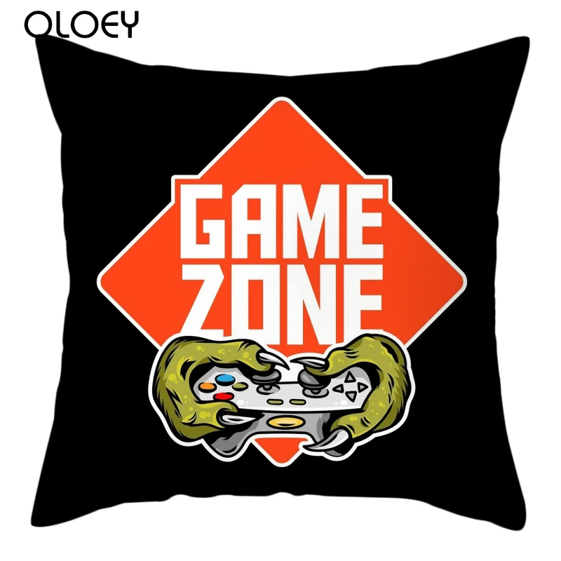 Подарочная наволочка с принтом для мальчика декоративные чехол подушки из