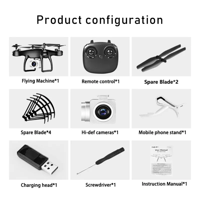 Mini Drone for Kids RC Nano Airplane Quadcopter for Beginners with Altitude Hold Headless Mode 3D Flip One Key Take Off and Land
Mini Drone for Kids RC Nano Airplane Quadcopter for Beginners with Altitude Hold Headless Mode 3D Flip One Key Take Off and Land