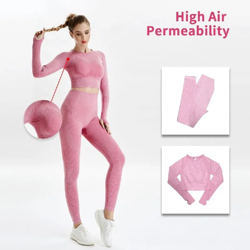 2/3/5 шт. бесшовные леггинсы для занятий йогой