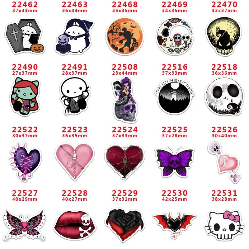 30 шт hollaween характер плоское украшение из смолы PR 22462