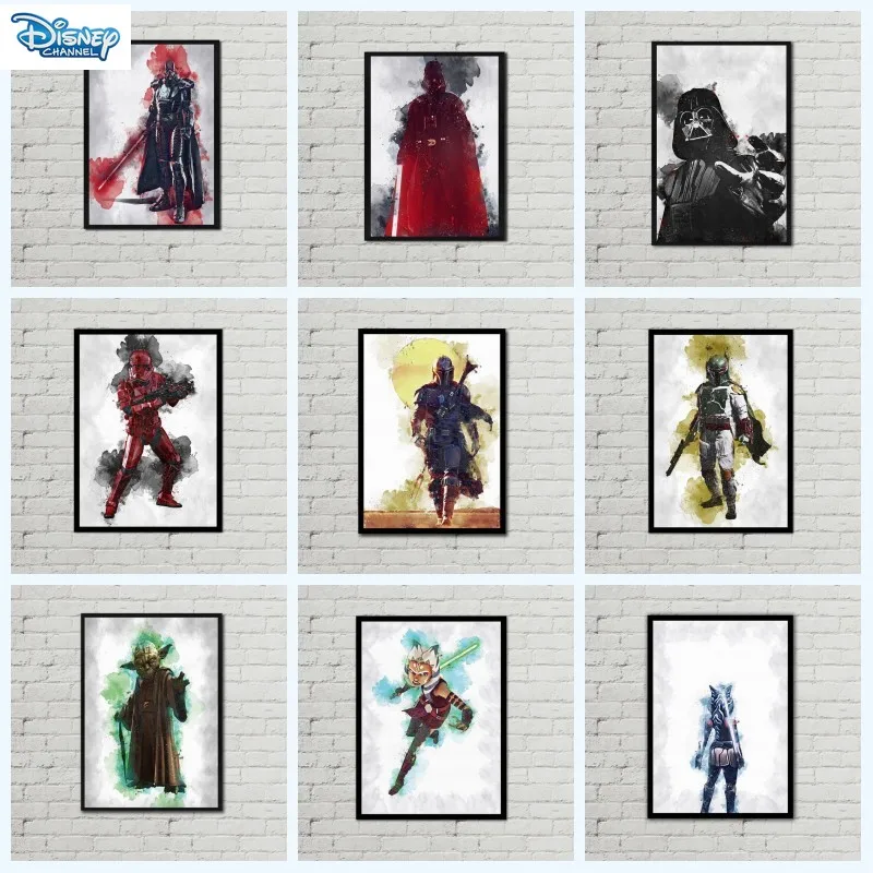 

Canvas Painting Star Wars Wall Poster Star Wars Wall Art Posters and Prints Street Art Picture Kids Room Home Decor