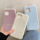 Чехол из жидкого силикона для Apple iPhone 11 12 13 Pro Max 13 12 Mini 12Pro 13 Pro Max