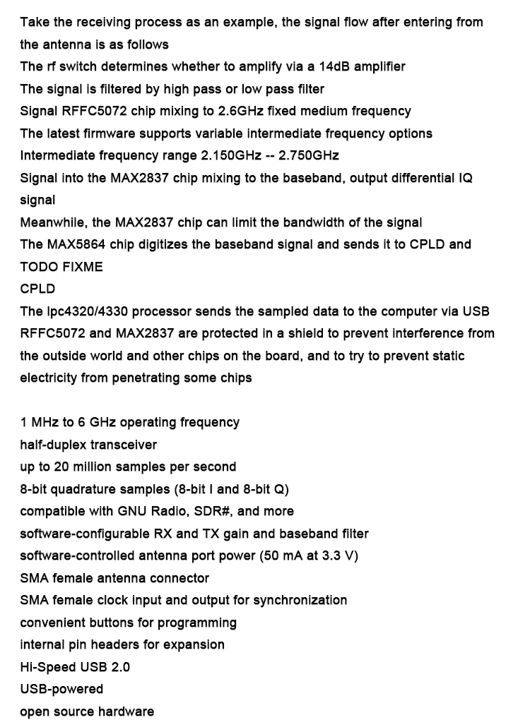 Hackrf one& Portapack sdr радиоприемник демонстрационная плата Hackrf one с РЧ и Акриловым экраном 1 МГц до 6 МГц материнская плата радиолюбителя
