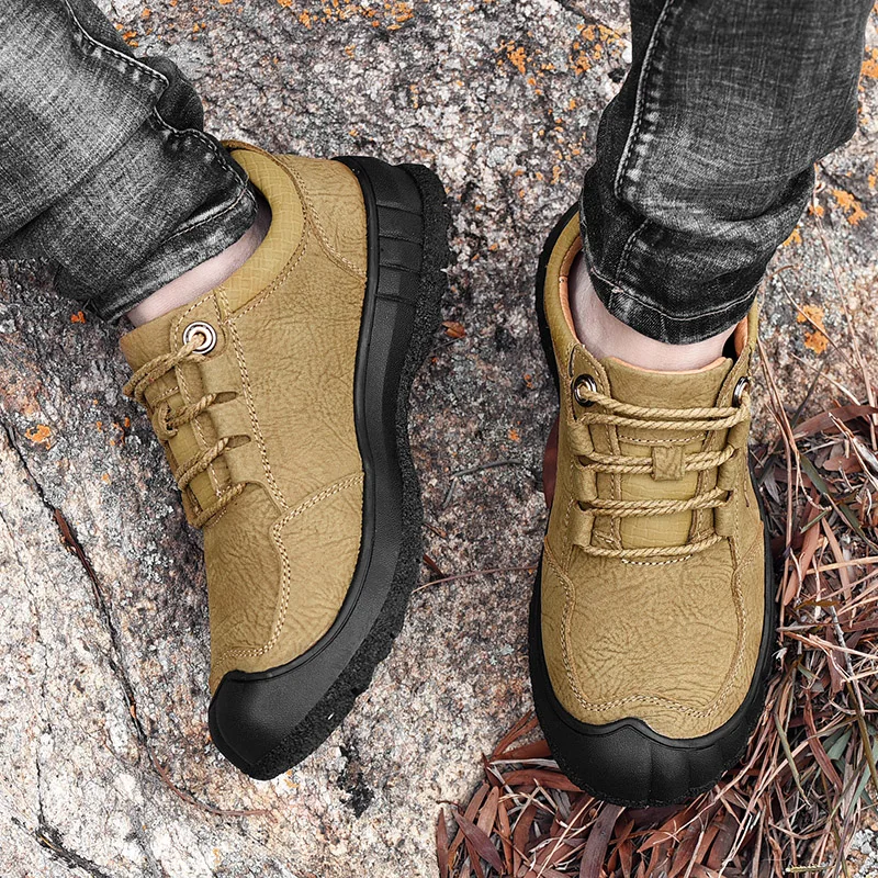 

2019 new fashion men's shoes casual genuine leather cow male flats sneakers lace up shoe man suede shoes for men big size 38-46