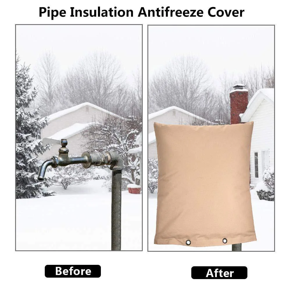 Зимняя водонепроницаемая Антифриз для труб чехол 16*20 дюймов защитная
