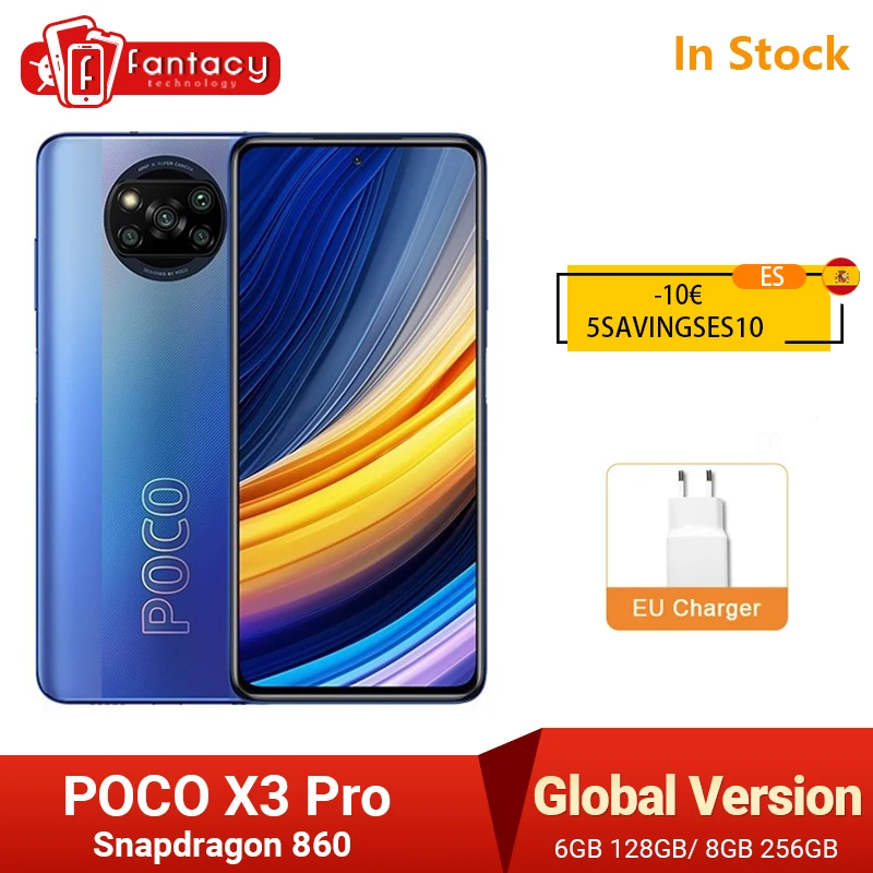 В наличии глобальная версия POCO X3 Pro смартфон NFC 33 Вт Charge мобильный телефон Snapdragon 860