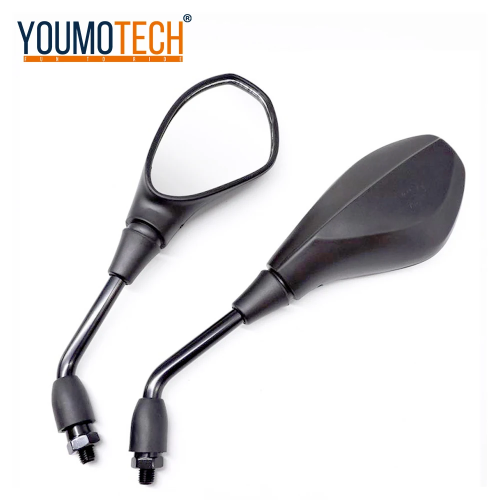 Универсальное зеркало заднего вида для мотоцикла 10 мм левое и правое зеркала
