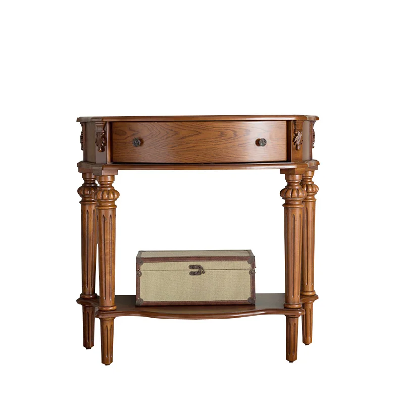 Шкаф для хранения антикварной деревянной мебели muebles de sala американский кантри