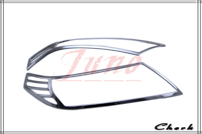 ABS Хром Передняя крышка лампы фары + черный Задний фонарь Накладка для Suzuki Vitara 2016